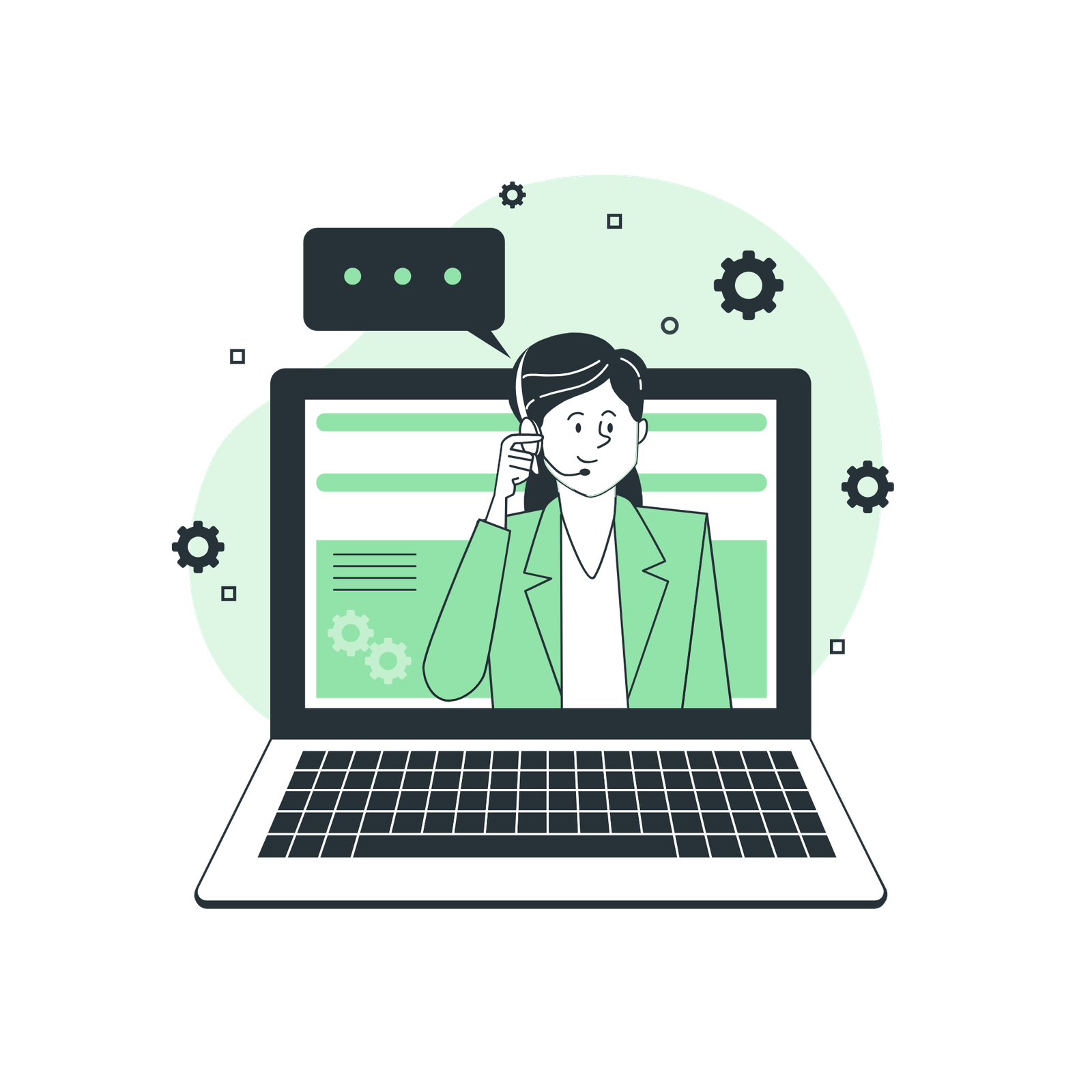 Outbound Calling Illustration