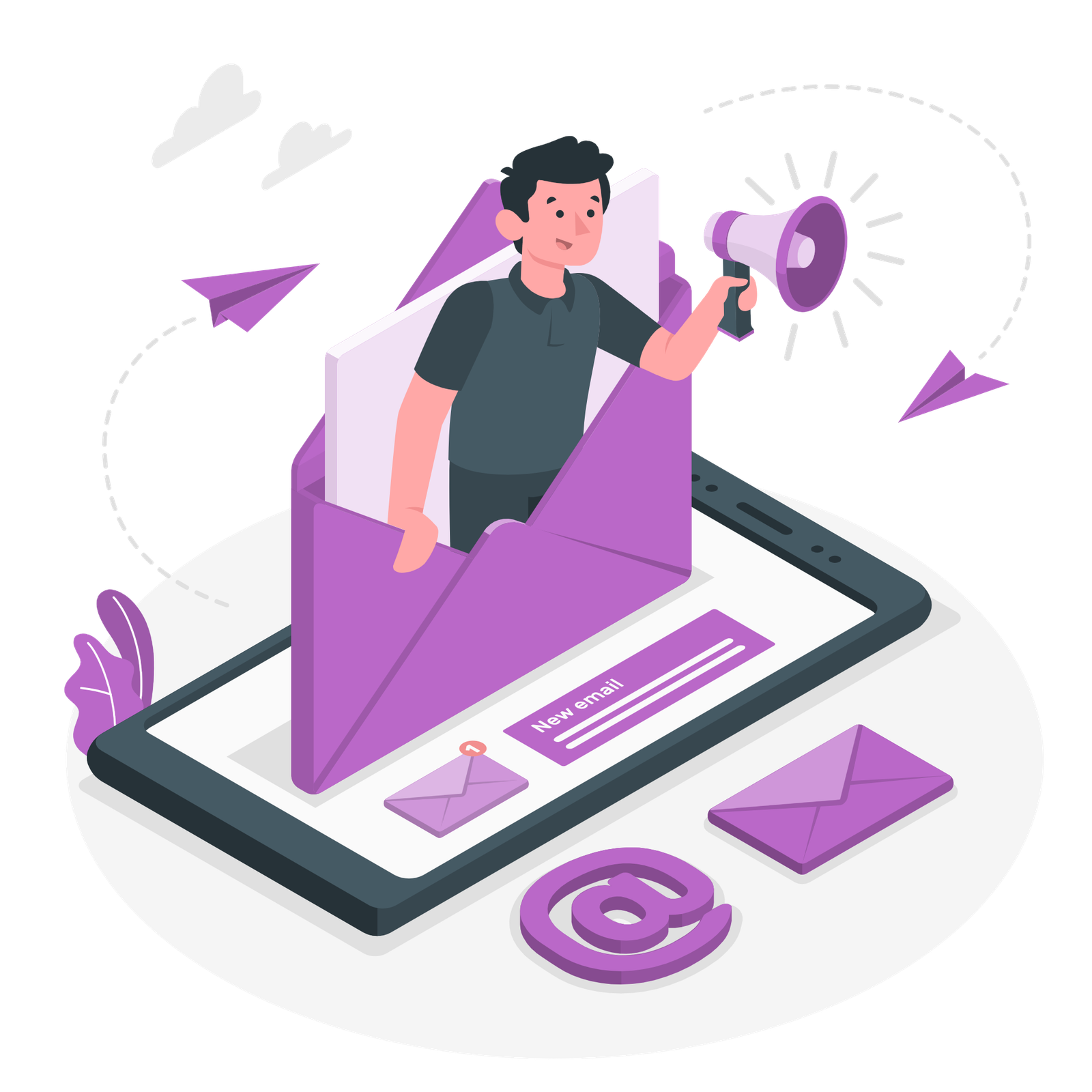 Ad & Email Copy Illustration