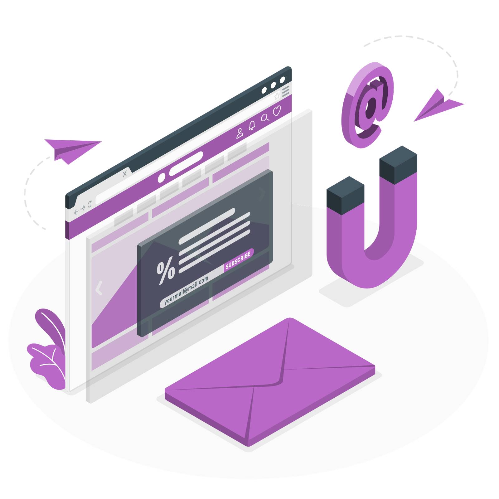 Lead Generation Illustration