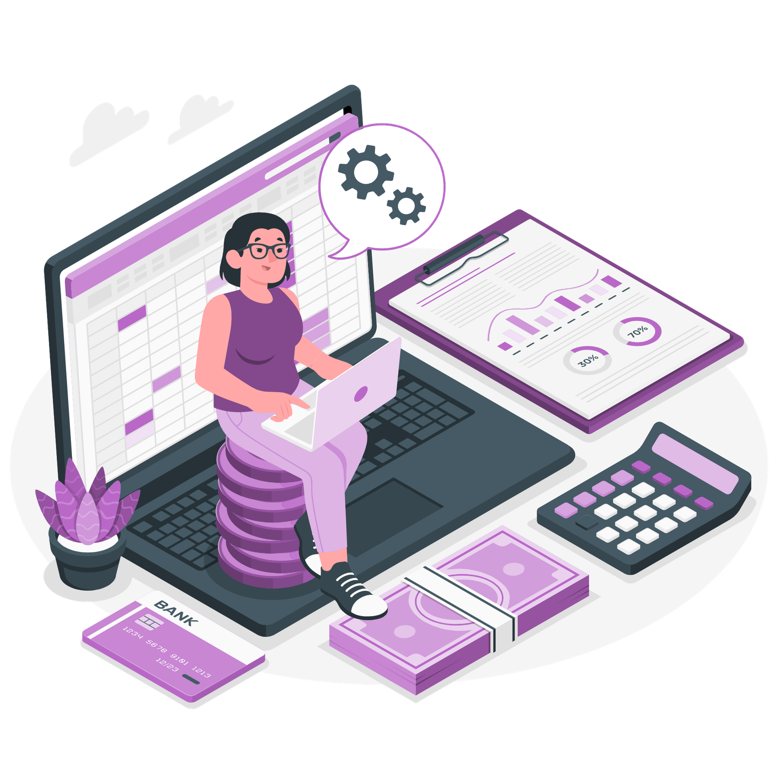 Bank Reconciliation Illustration
