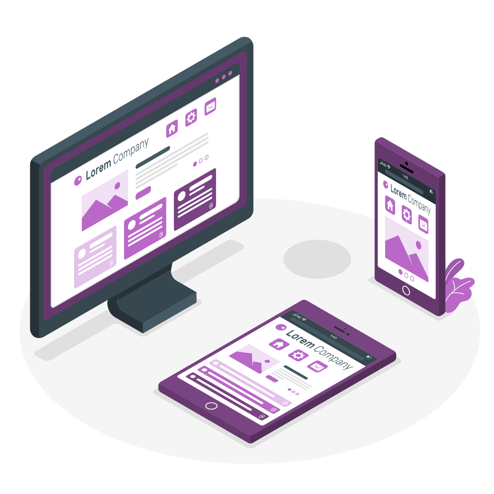 Website Maintenance & Updates Storyset PNG