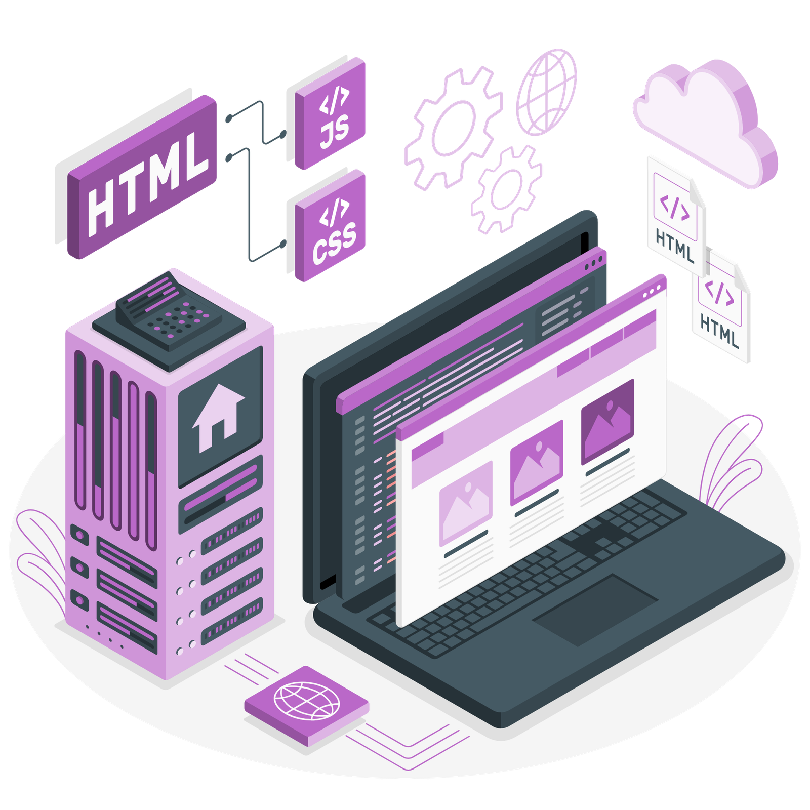 Custom Development & Programming Storyset PNG