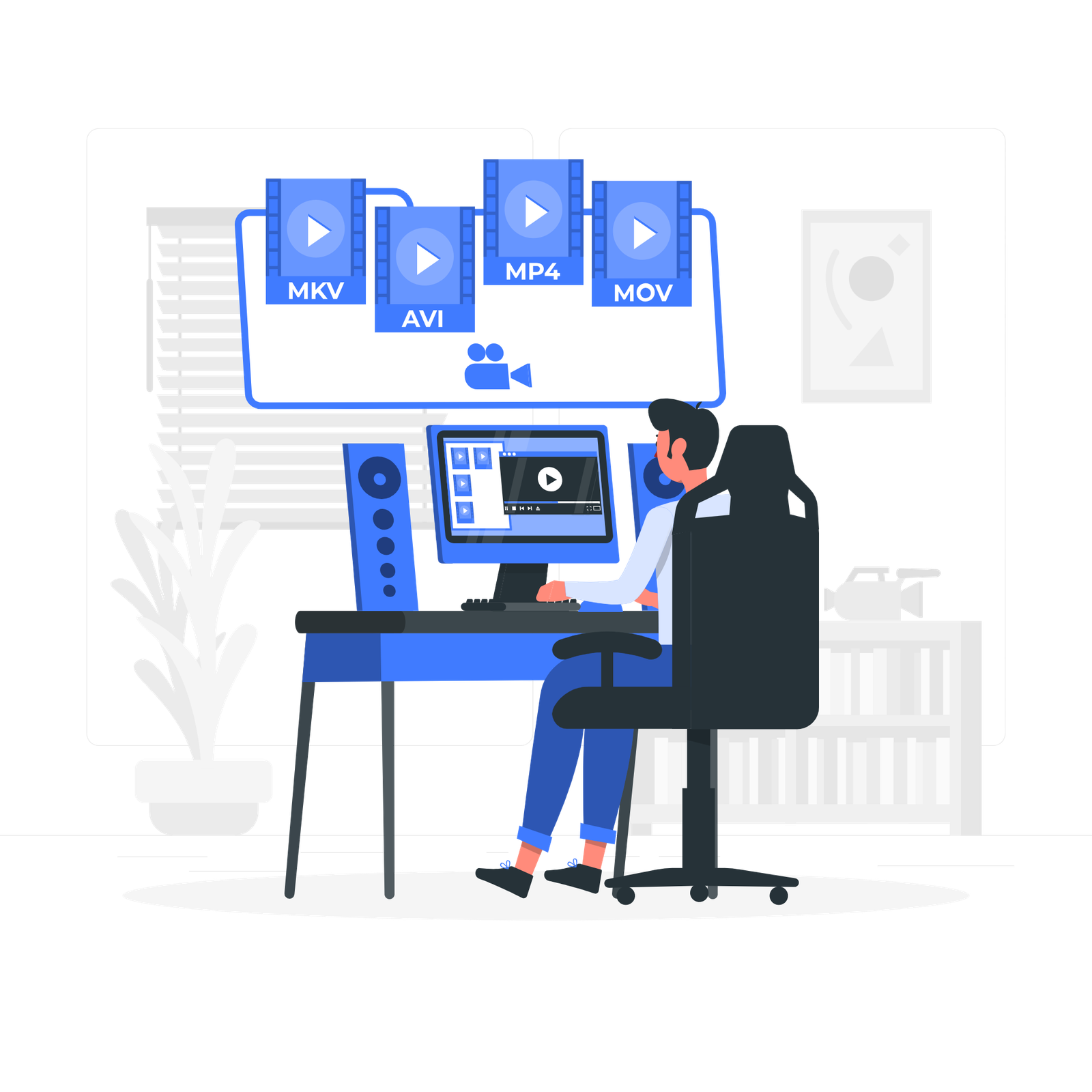 Content Repurposing Illustration